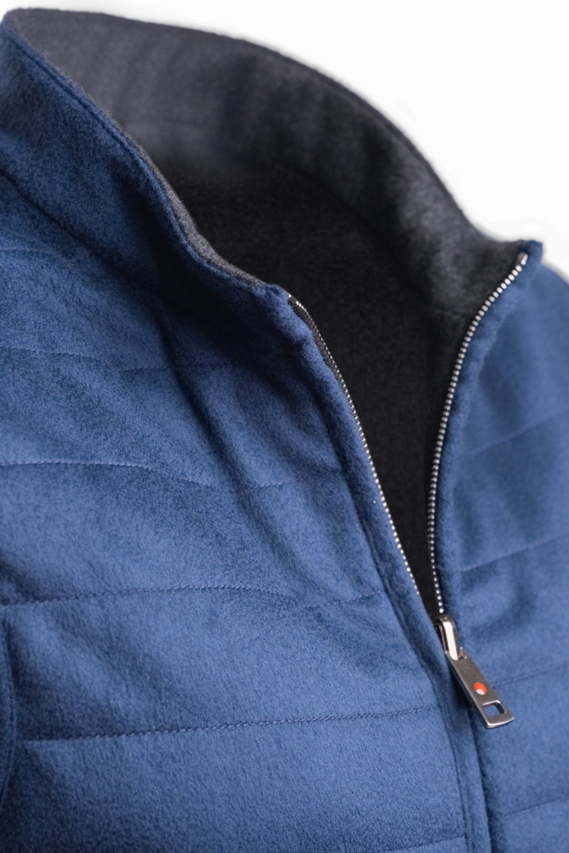 Kired by Kiton REA Cashmere Reversible Vest
