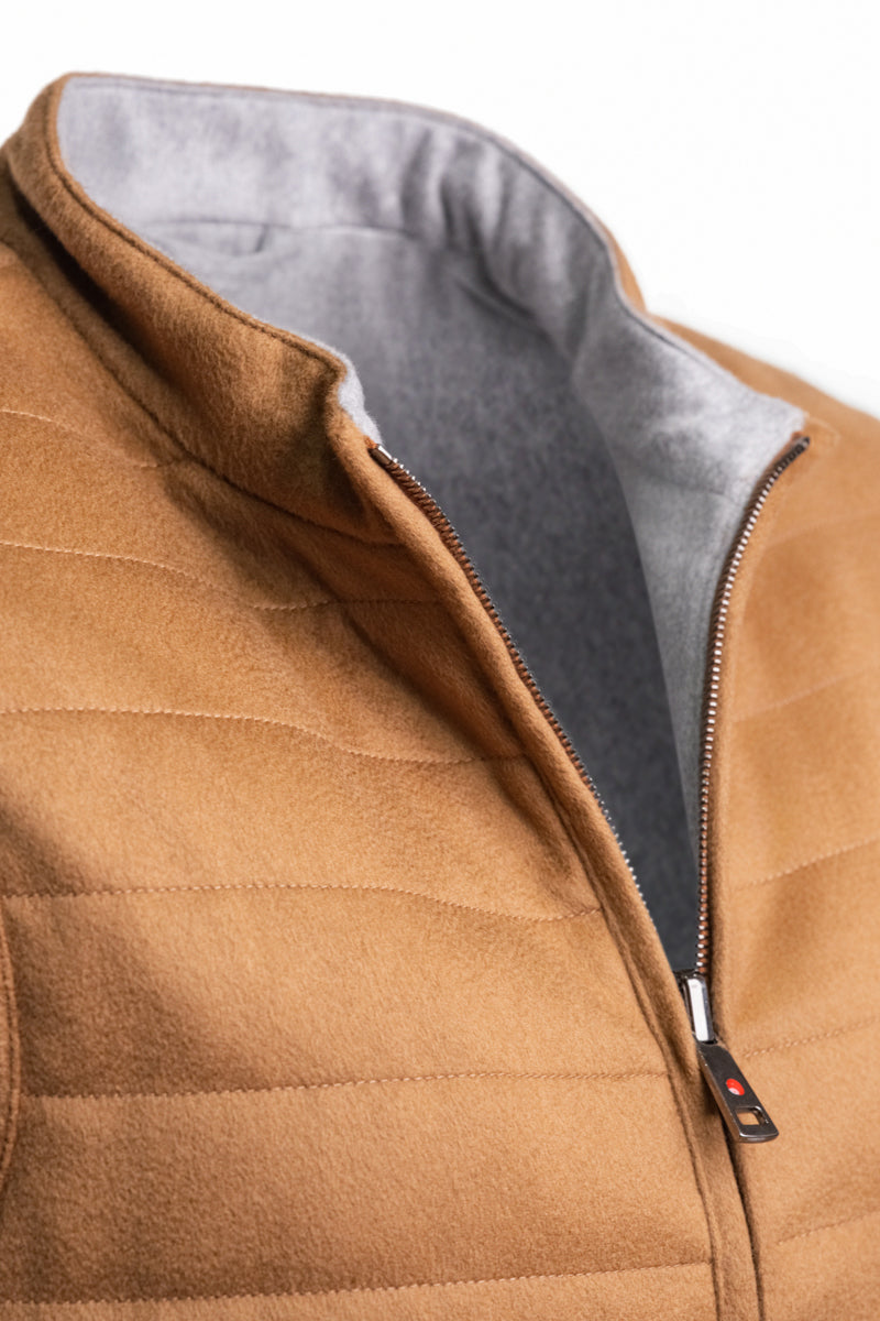 Kired by Kiton REA Cashmere Reversible Vest