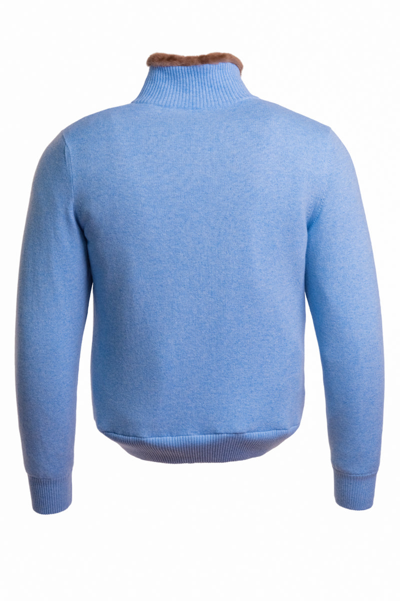 Sartorio Cashmere-Beaver Lined Bomber