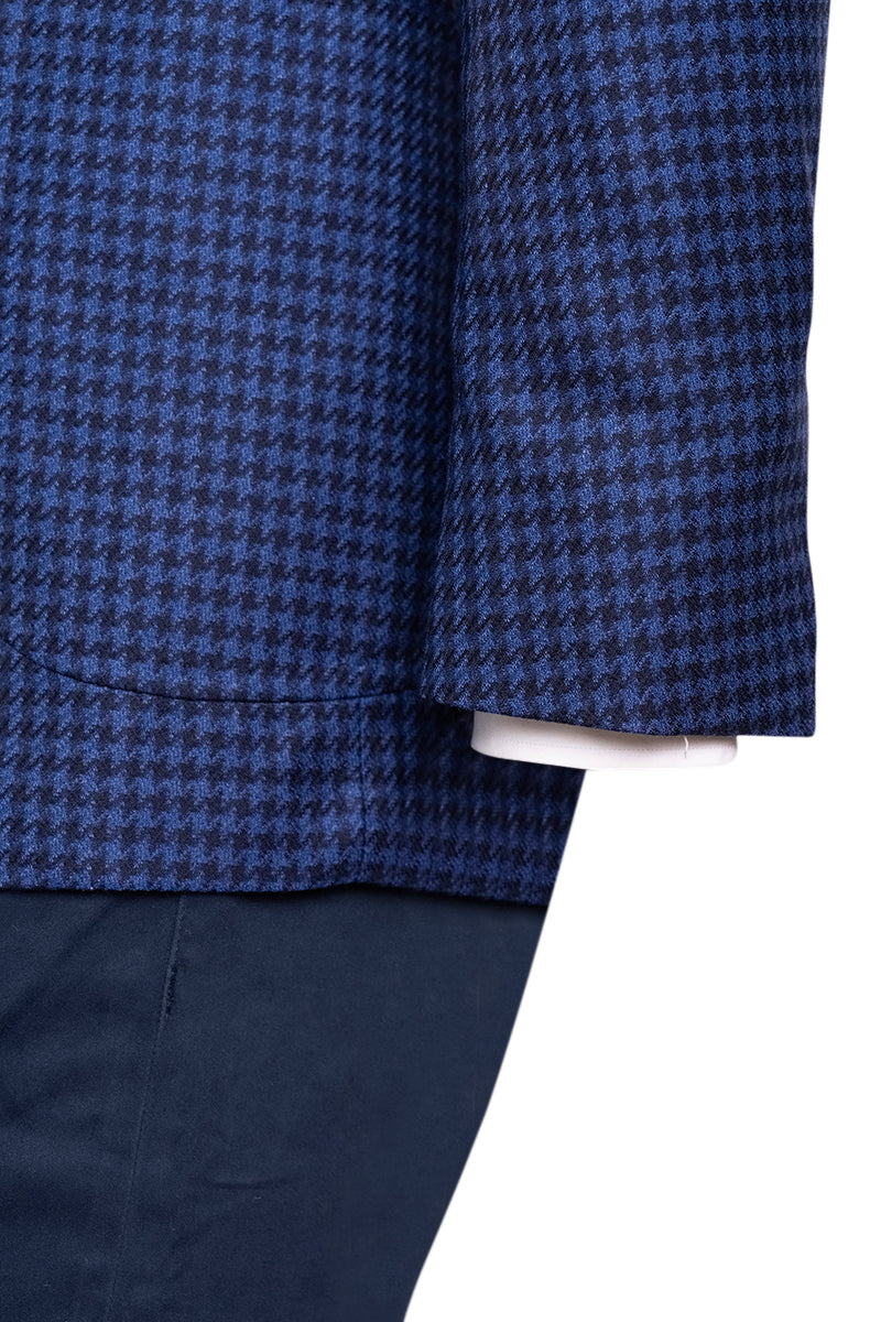 Sartorio Houndstooth Virgin Wool Sport Jacket