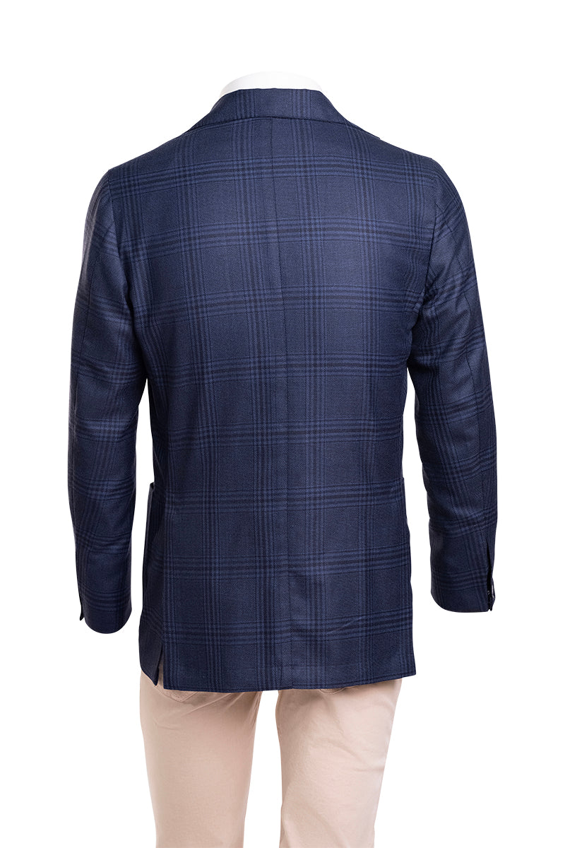 Sartorio Checked Virgin Wool Sport Jacket