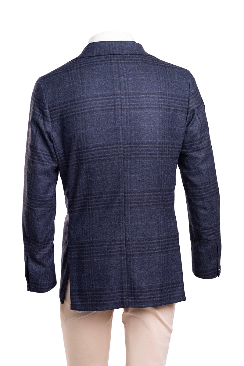 Sartorio Checked Virgin Wool-Cashmere Sport Jacket