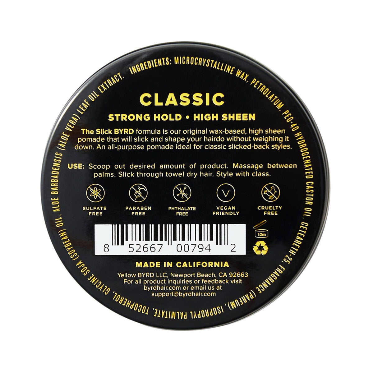 BYRD Classic Pomade