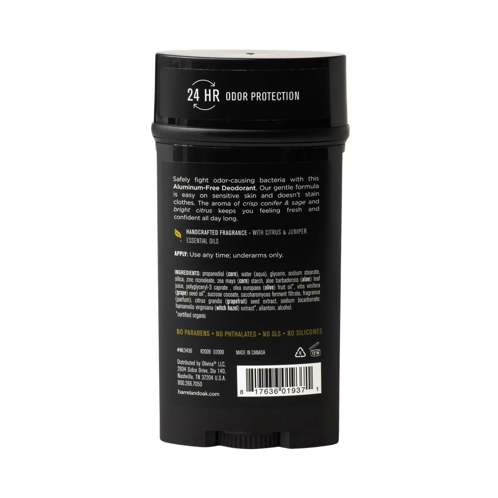 Barrel & Oak Aluminum-Free Deodorant Mountain Sage