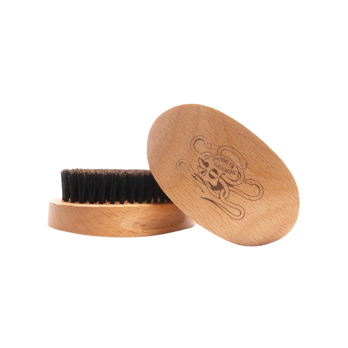 Brooklyn Grooming Beechwood & Boar Bristle Beard Brush