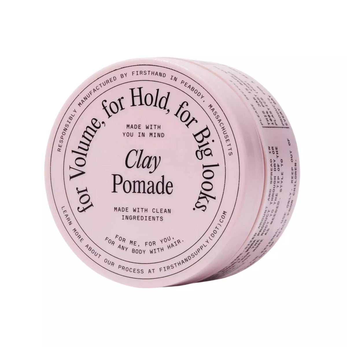 Firsthand Supply Clay Pomade