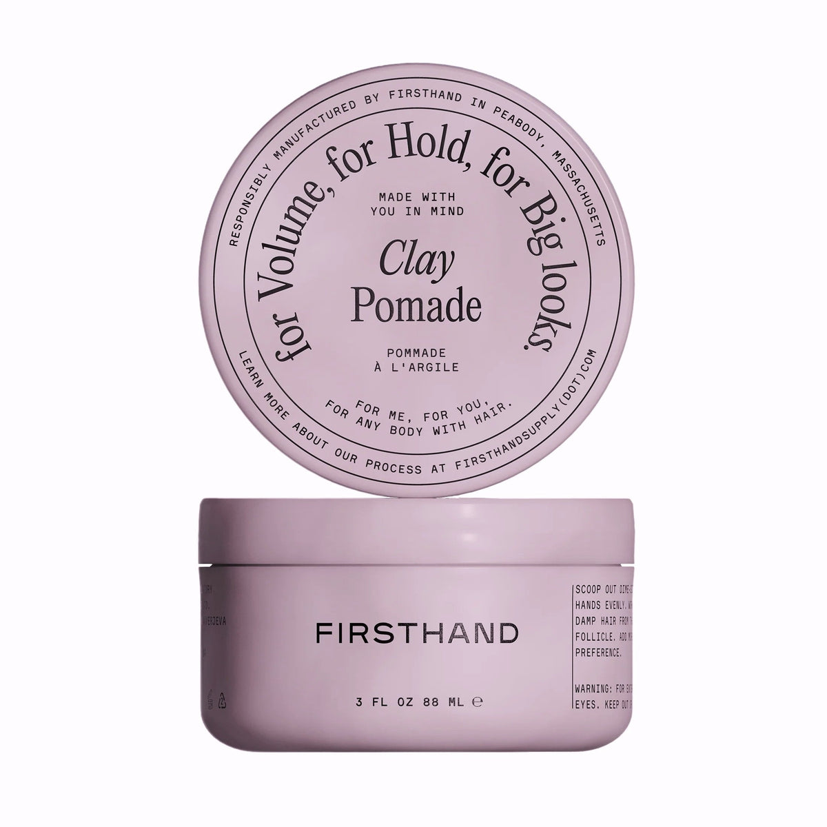 Firsthand Supply Clay Pomade