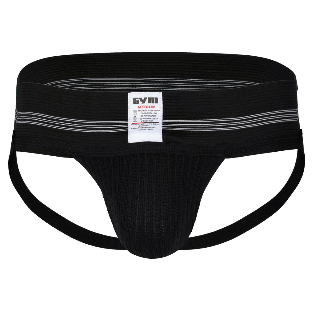 GYM Old School 2.0 Jockstrap with 3" Waistband (1-Pack)