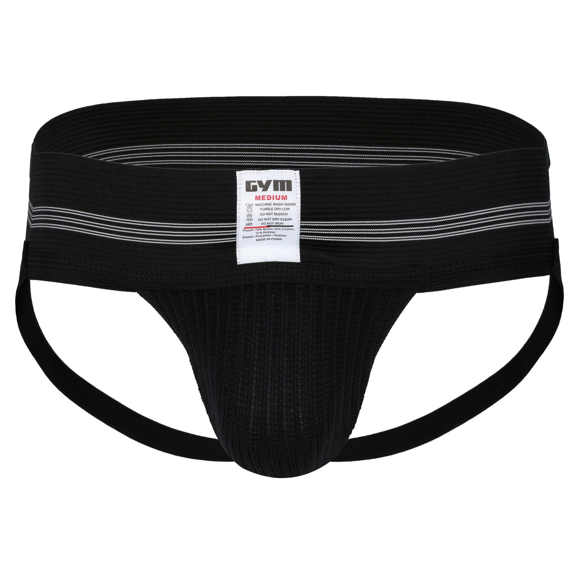 GYM Old School 2.0 Jockstrap with 3" Waistband (1-Pack)