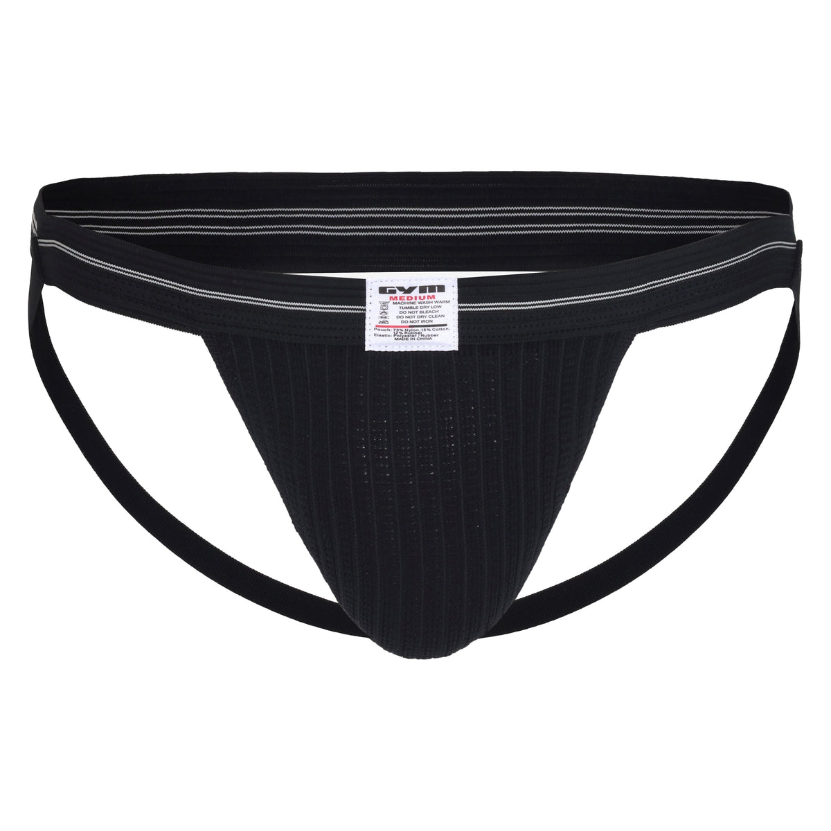 Gym Old School Swim/Run Jockstrap with 1" Waistband