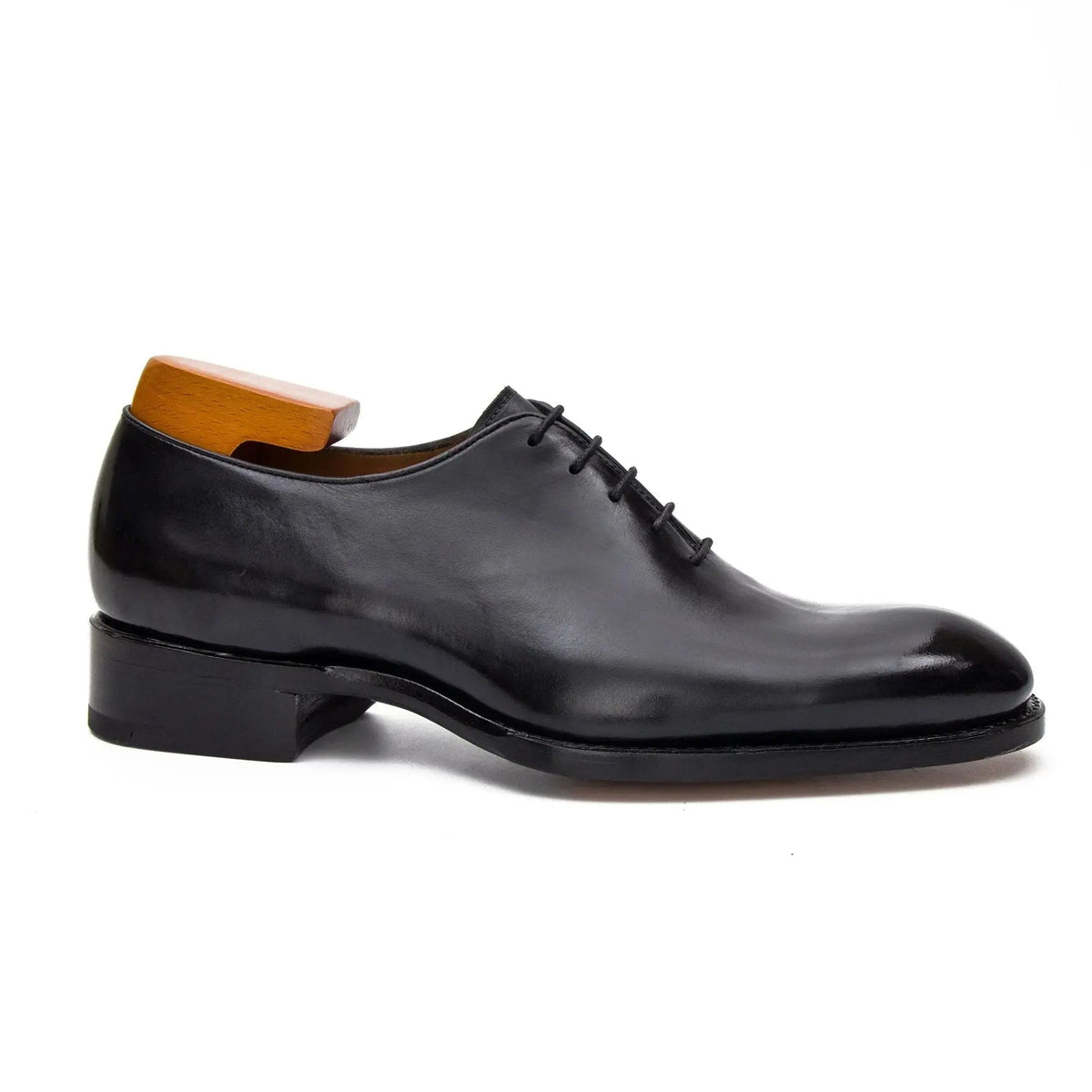 Seamless Goodyear Mens Black Oxford Dress Shoes