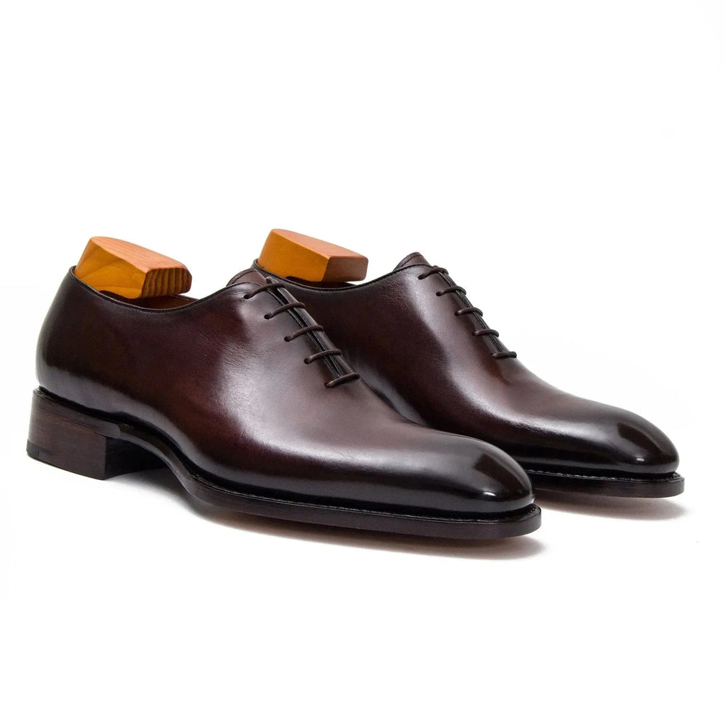 Seamless Goodyear Mens Coffee Oxford Dress Shoes