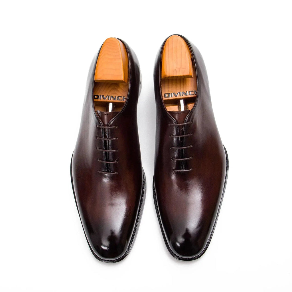 Seamless Goodyear Mens Coffee Oxford Dress Shoes