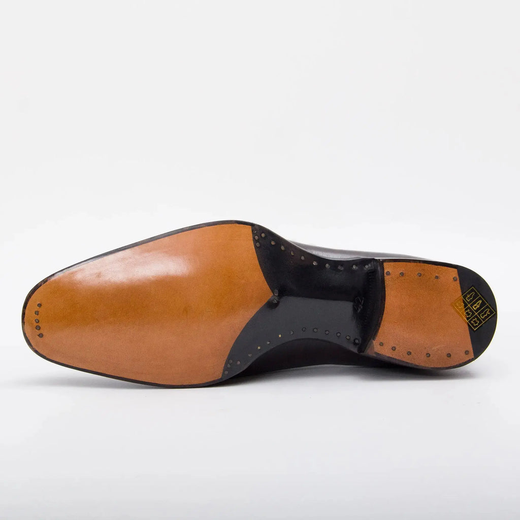 Seamless Goodyear Mens Coffee Oxford Dress Shoes