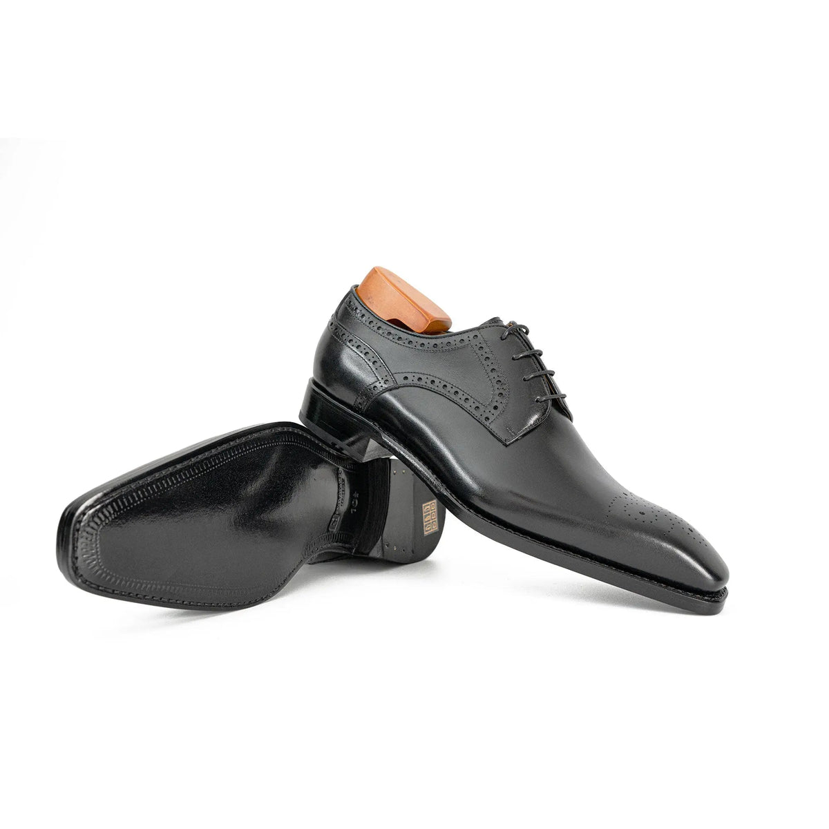 Goodyear Welted Patent Leather Oxford Shoes