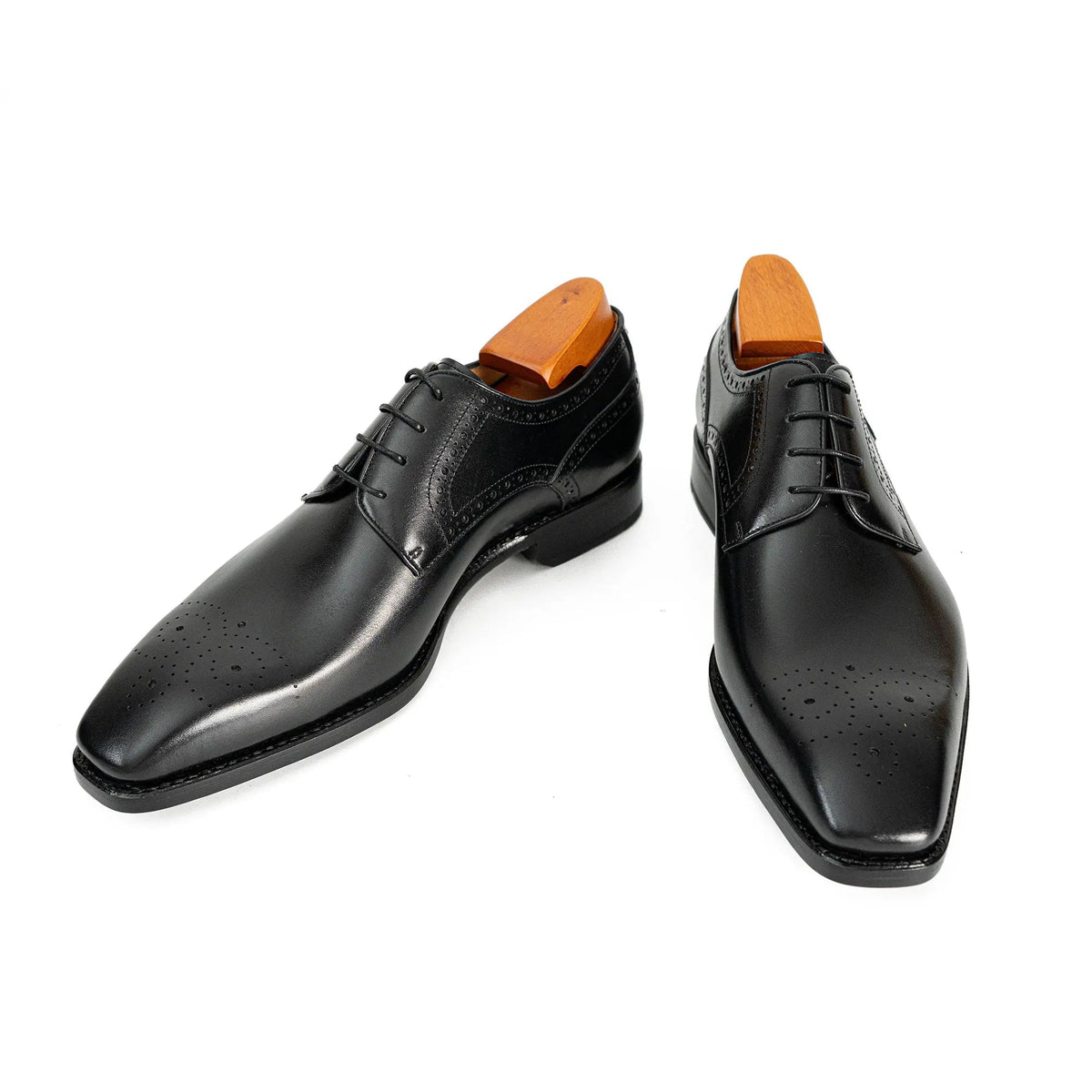 Goodyear Welted Patent Leather Oxford Shoes