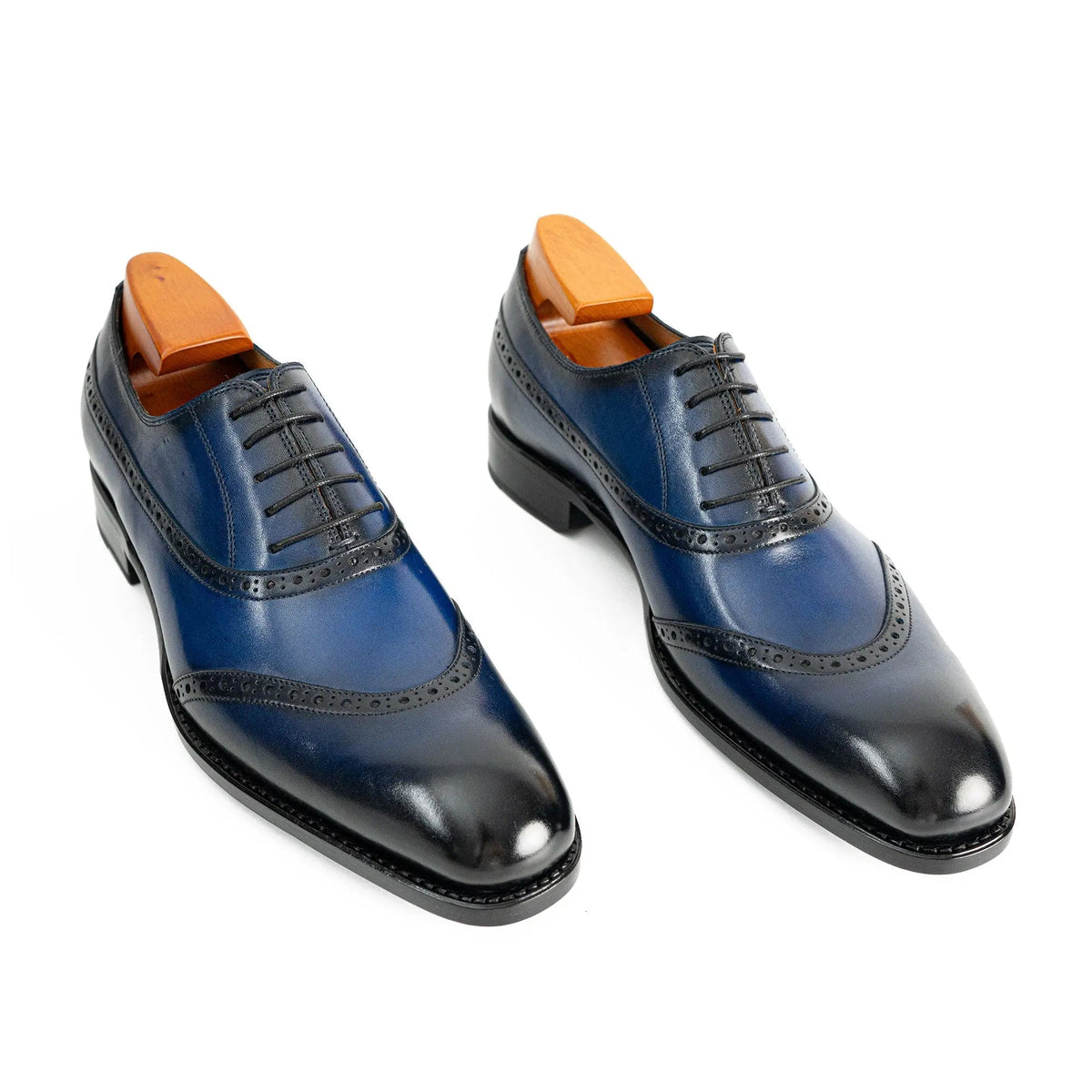 Goodyear blue oxford dress shoes