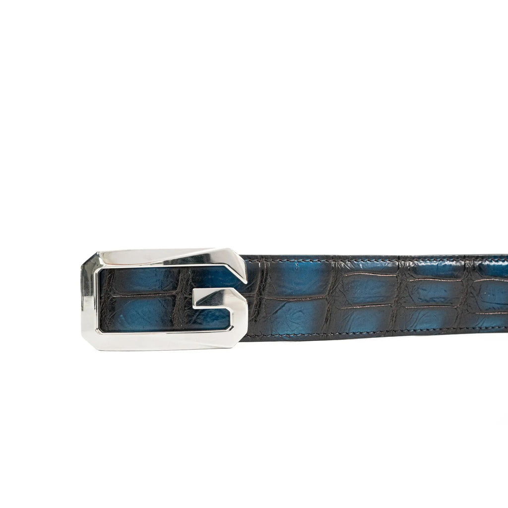 Handcrafted Alligator Leather Belts DVG12