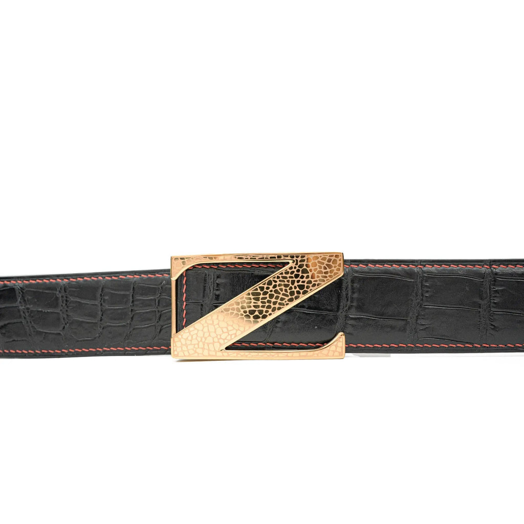 Handcrafted Alligator Leather Belts DVG146