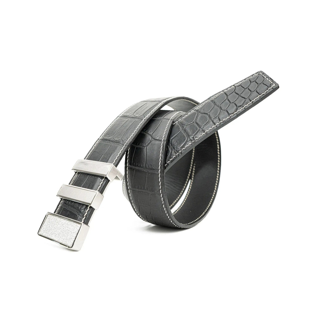 Handcrafted Alligator Leather Belts DVG22