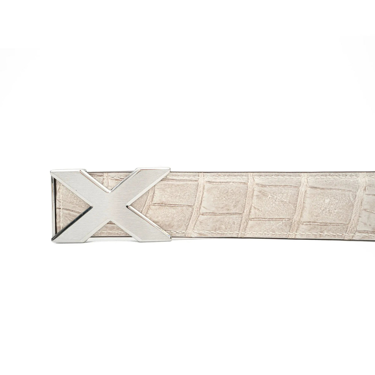 Handcrafted Alligator Leather Belts DVG225