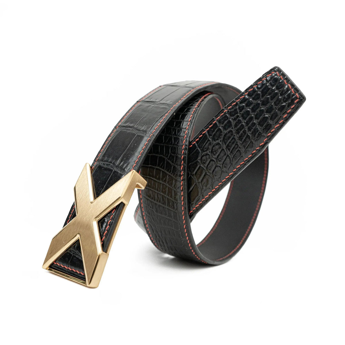 Handcrafted Alligator Leather Belts DVG231