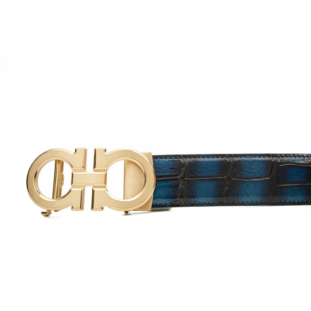 Handcrafted Alligator Leather Belts DVG266