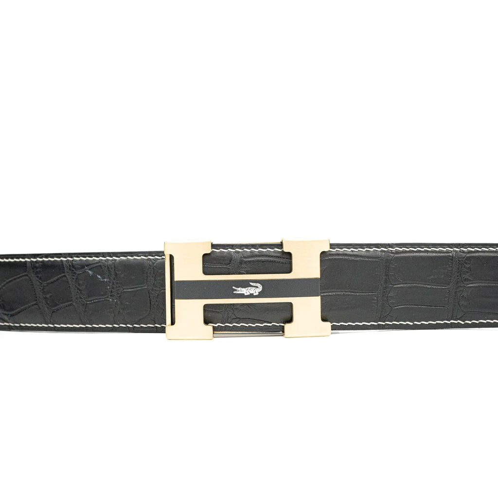Handcrafted Alligator Leather Belts DVG93