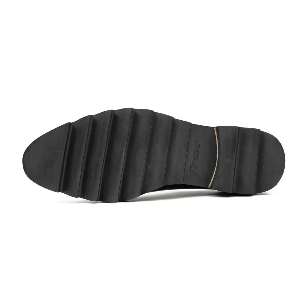 Handcrafted calfskin Oxford shoes Coffee