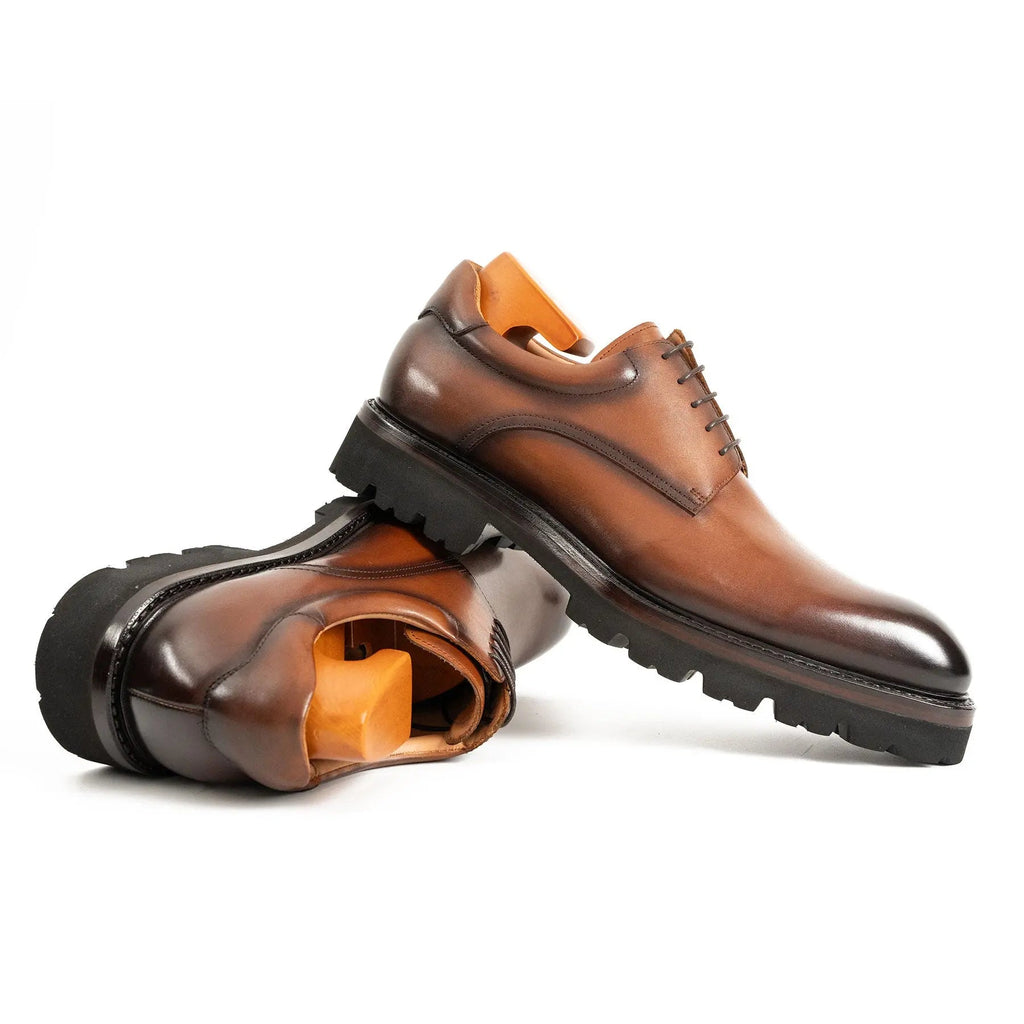 Handmade Goodyear Welted Derby Shoes