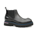 Handmade black calfskin Chelsea boots