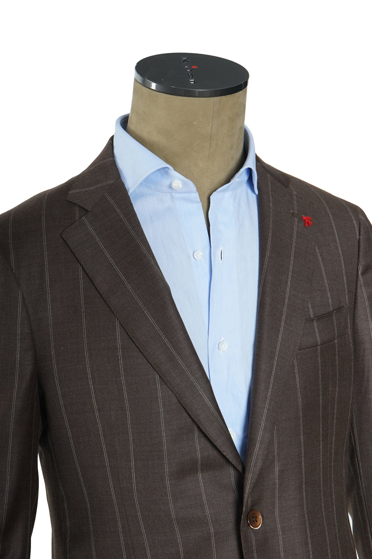 Isaia Pinstriped Wool Suit