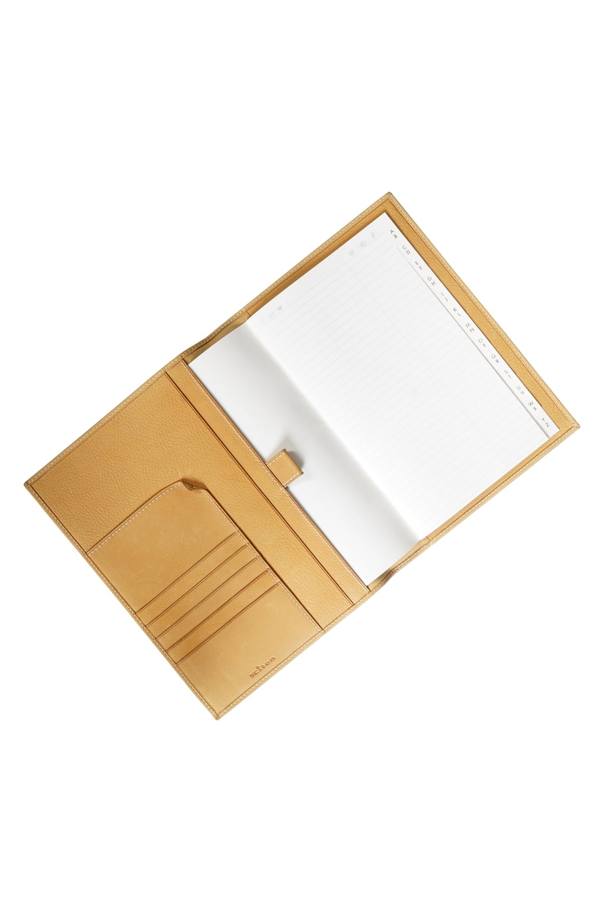 Kiton Full-Grain Leather Notebook Cover