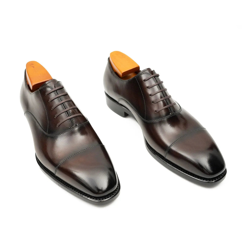 Men's Goodyear Welted Oxford Leather Shoes