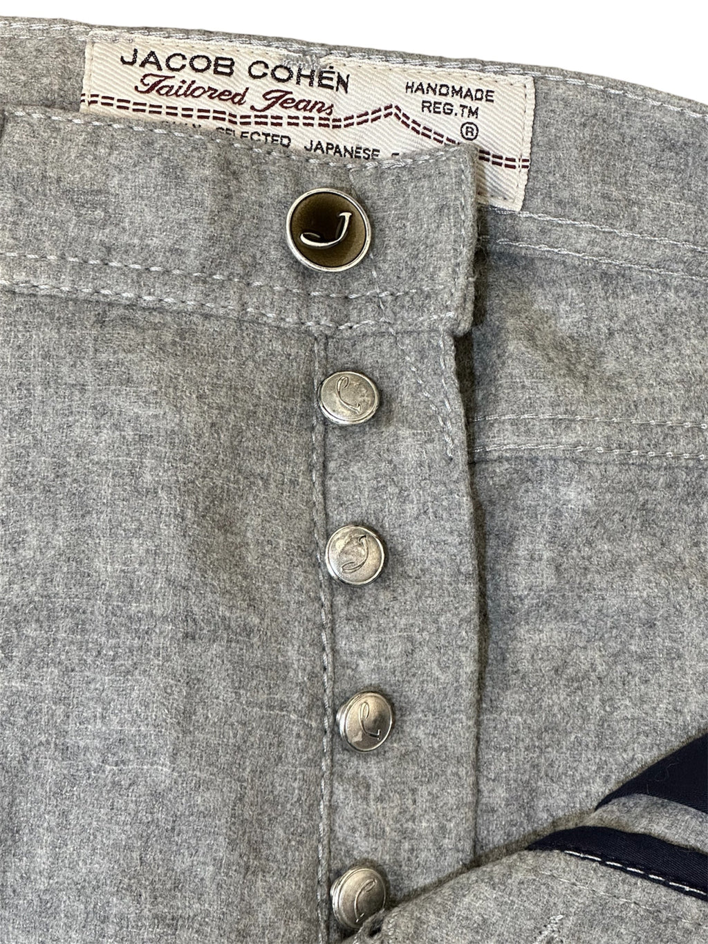 Jacob Cohen 610 Classic Pocket Virgin Wool Pants