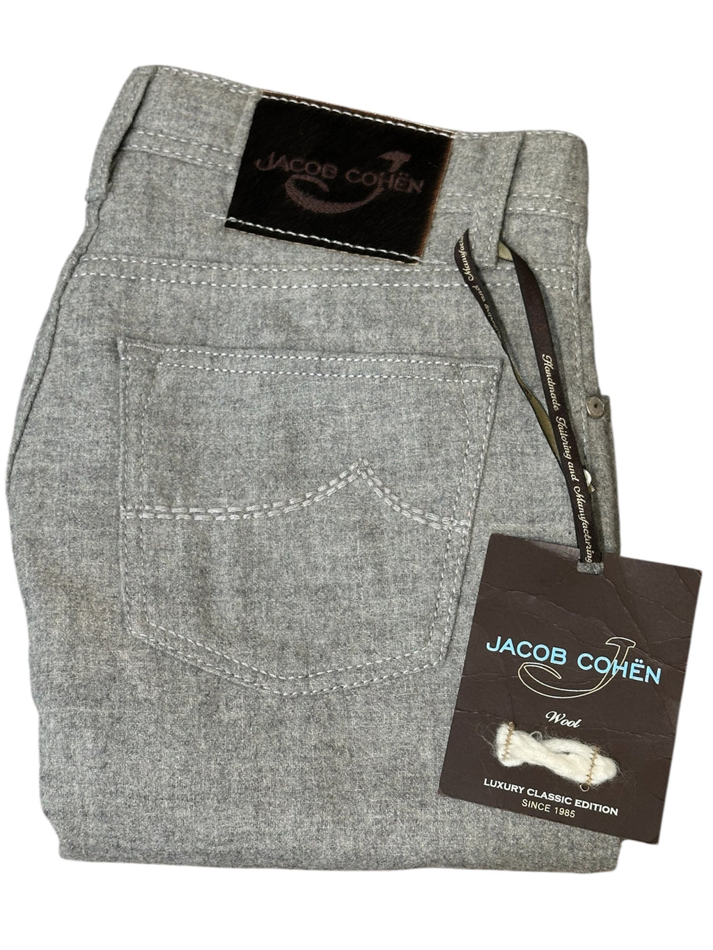Jacob Cohen 610 Classic Pocket Virgin Wool Pants