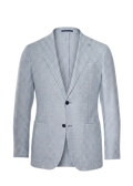 Sartorio Houndstooth Silk-Wool Sport Jacket