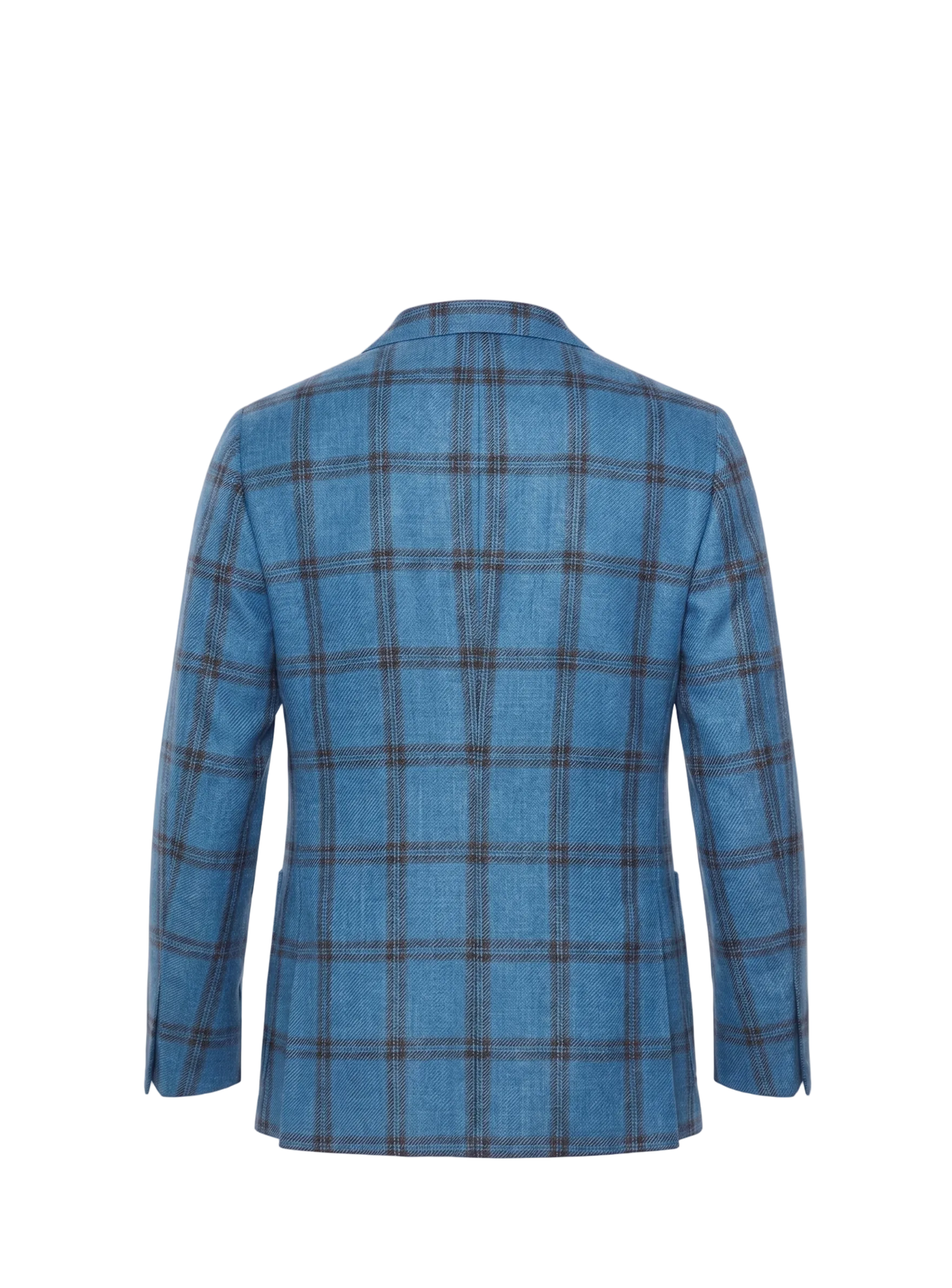 Sartorio Double Windowpane Wool Sport Jacket