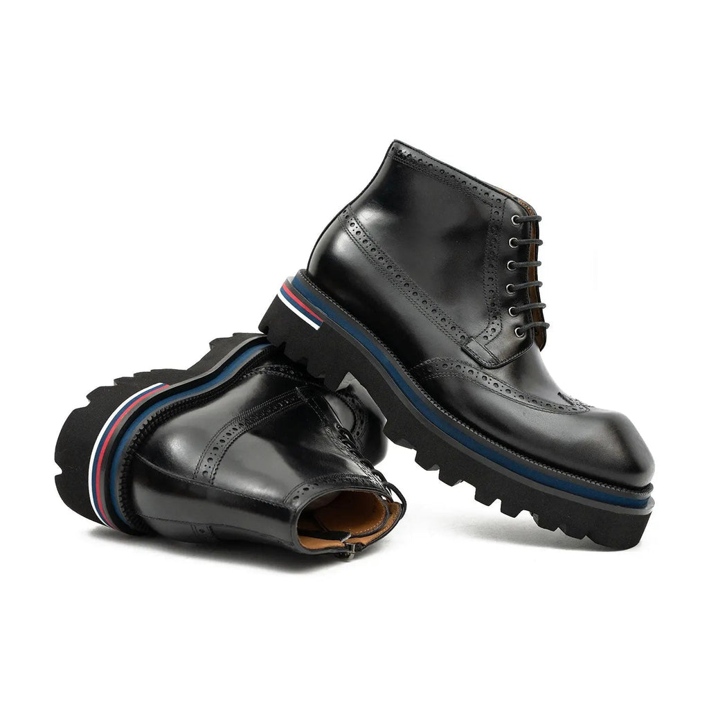 Side - Zipper Martin Boots 3016B Black