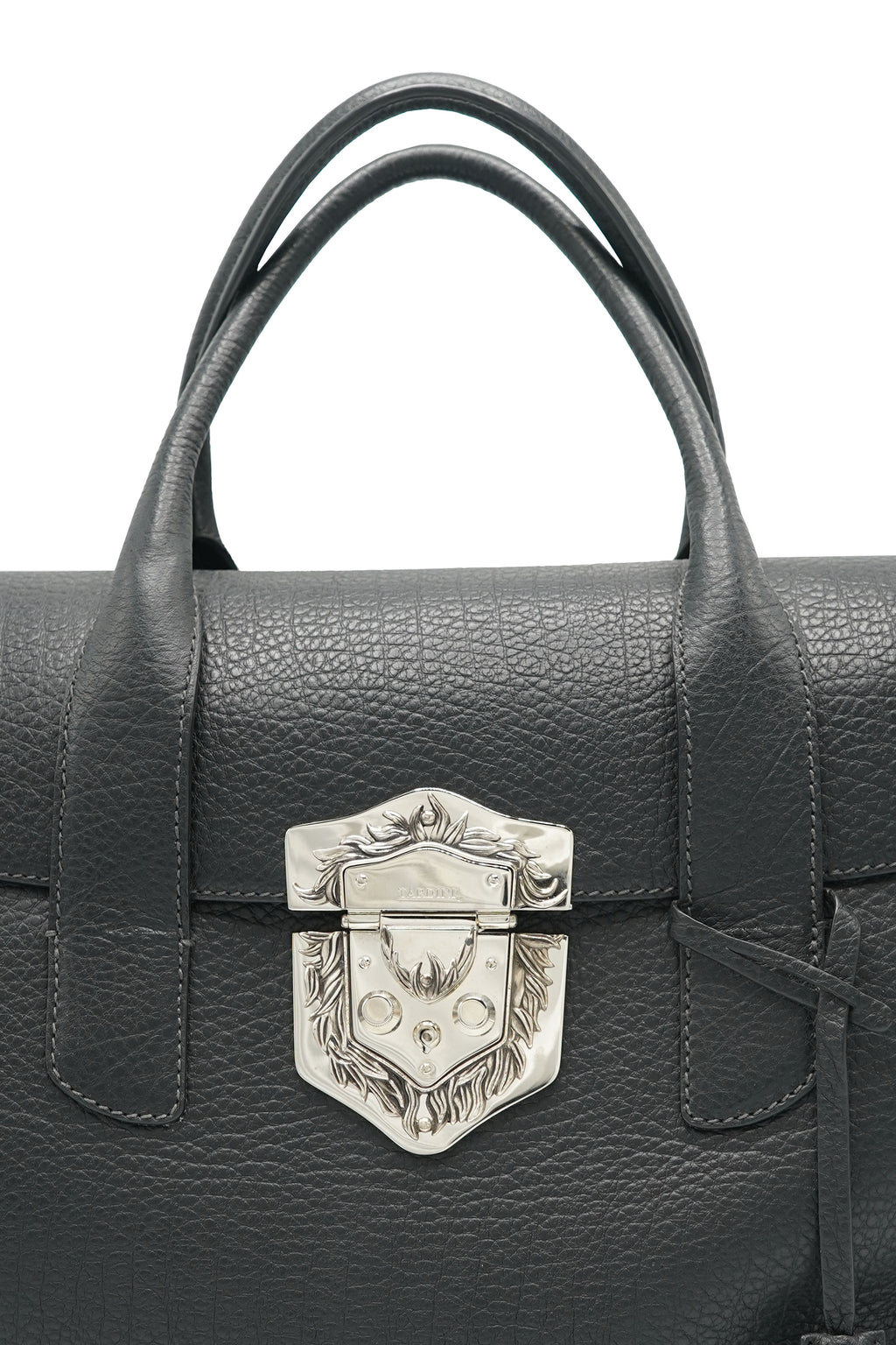 Tardini Shell Cordovan Satchel Bag