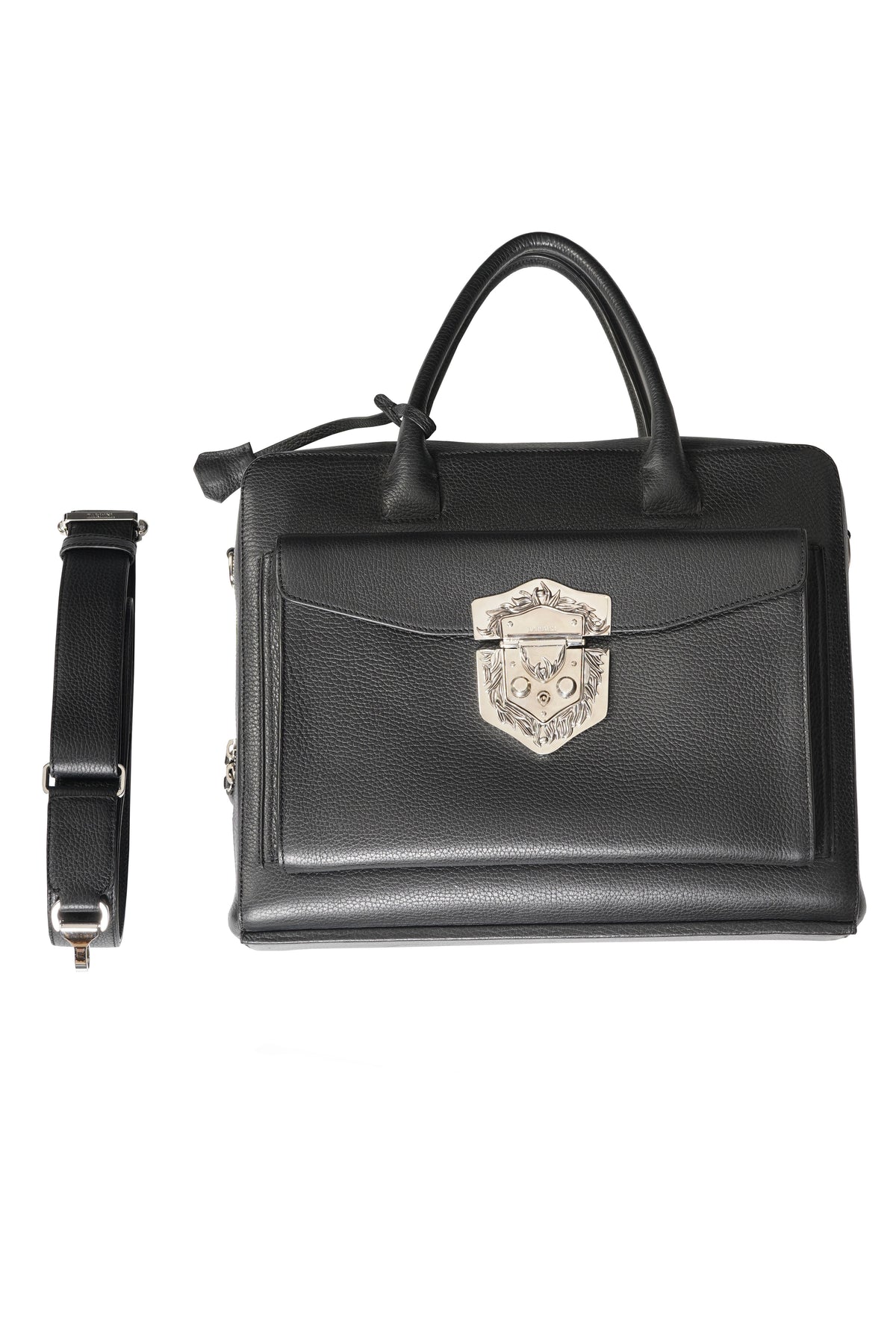 Tardini Shell Cordovan Satchel Briefcase