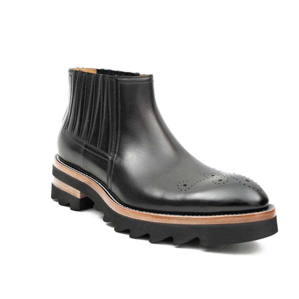 Thick - soled Chelsea Boots Black