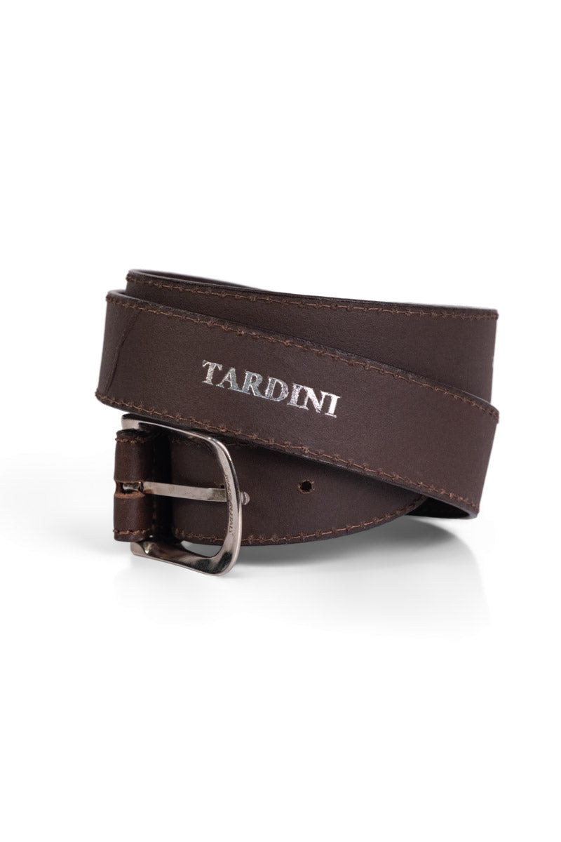 Tardini Smooth Genuine Leather Belt