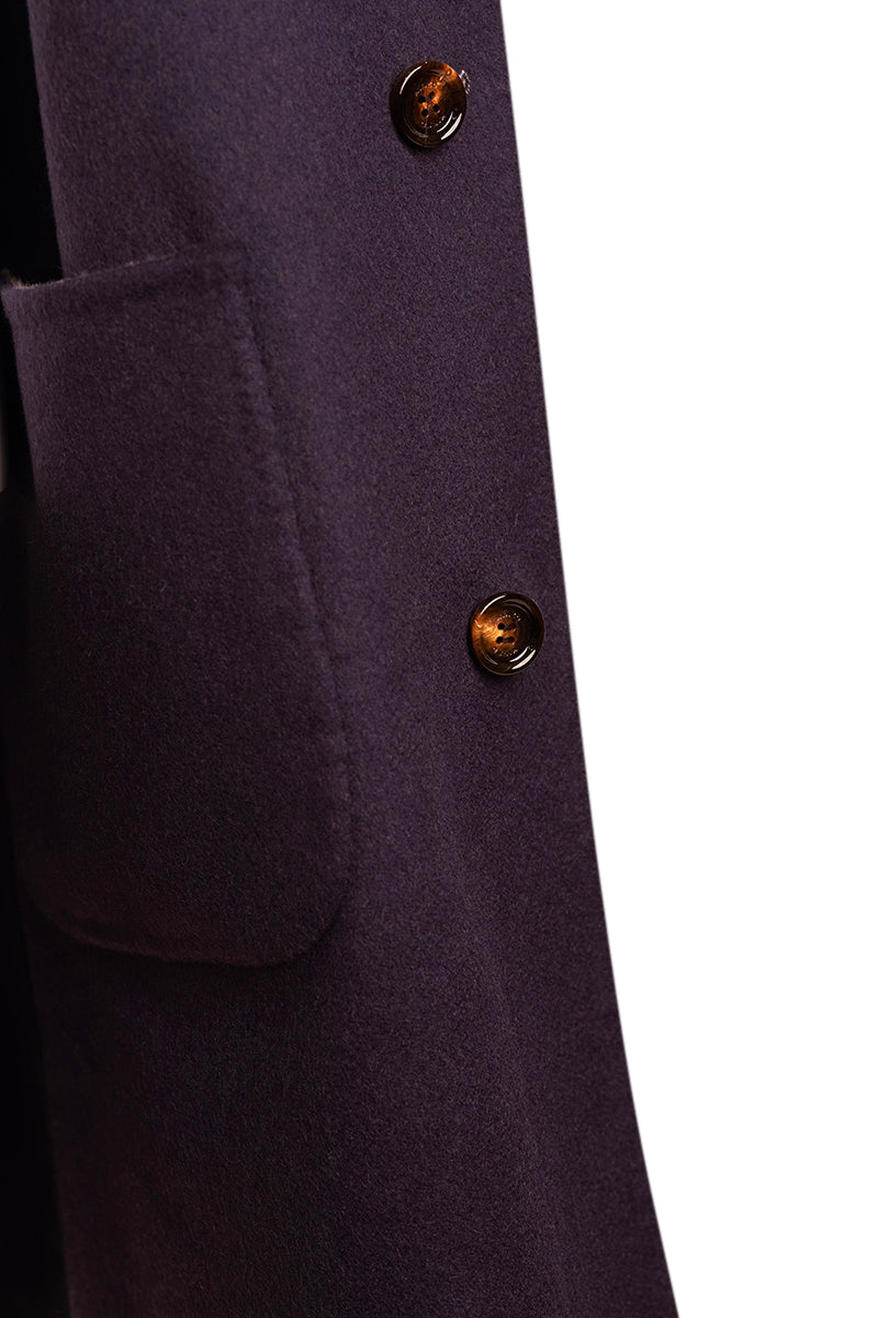 Kired by Kiton PARANA1 Cashmere Reversible Overcoat
