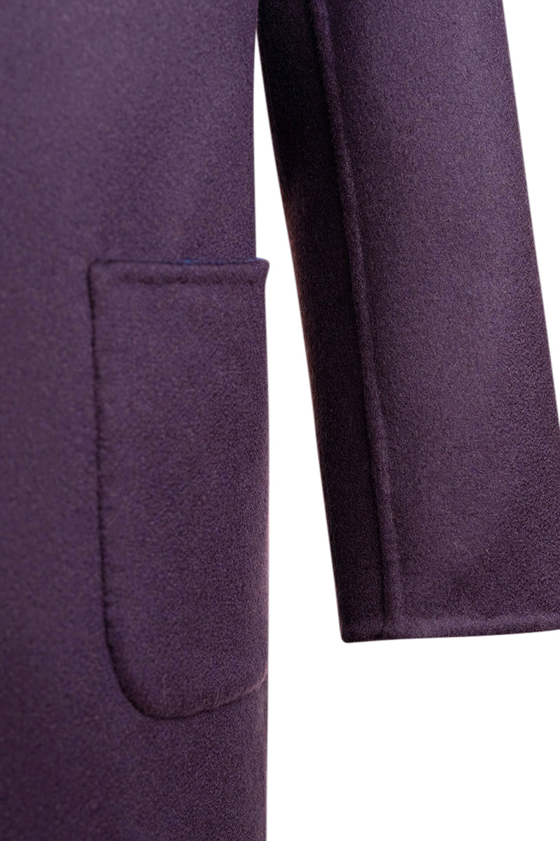 Kired by Kiton PARANA1 Cashmere Reversible Overcoat