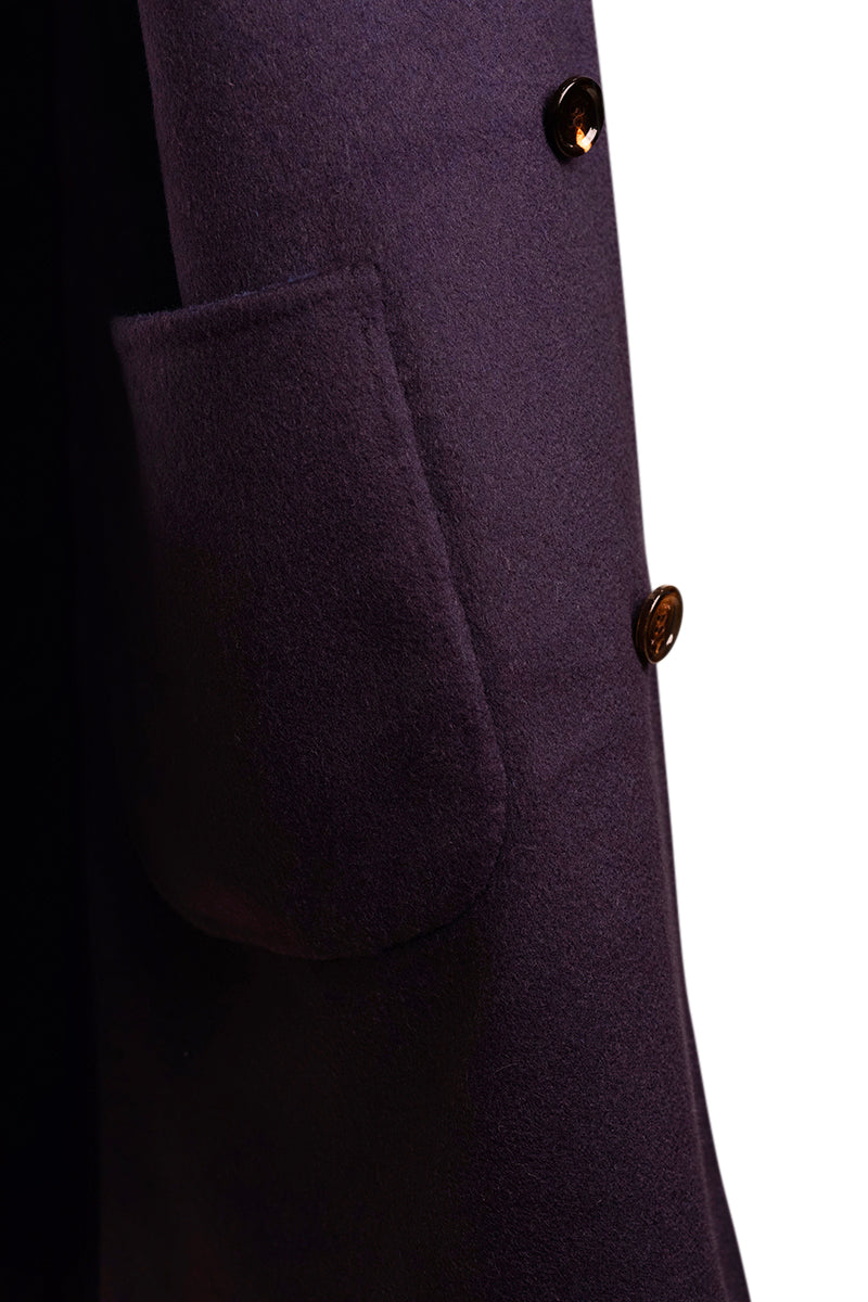 Kired by Kiton PARANA1 Cashmere Reversible Overcoat