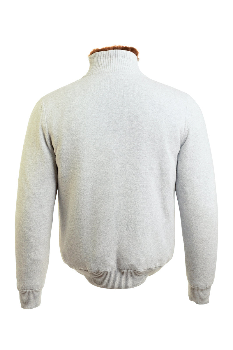 Sartorio Cashmere-Beaver Lined Bomber