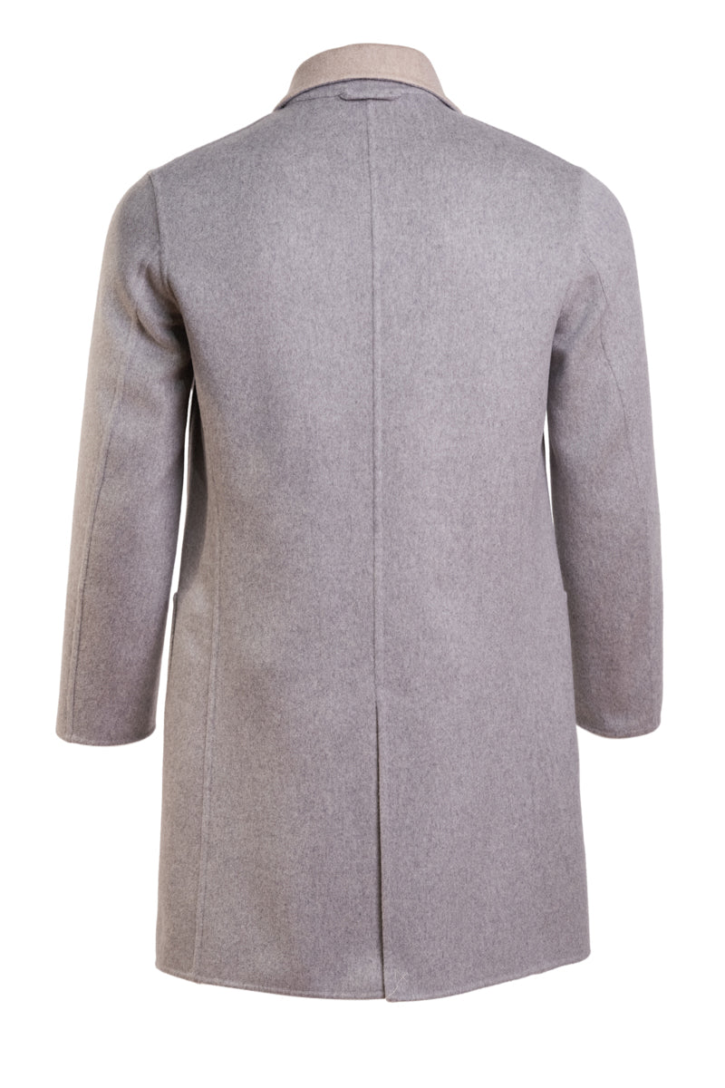 Kired by Kiton PARANA1 Cashmere Reversible Overcoat