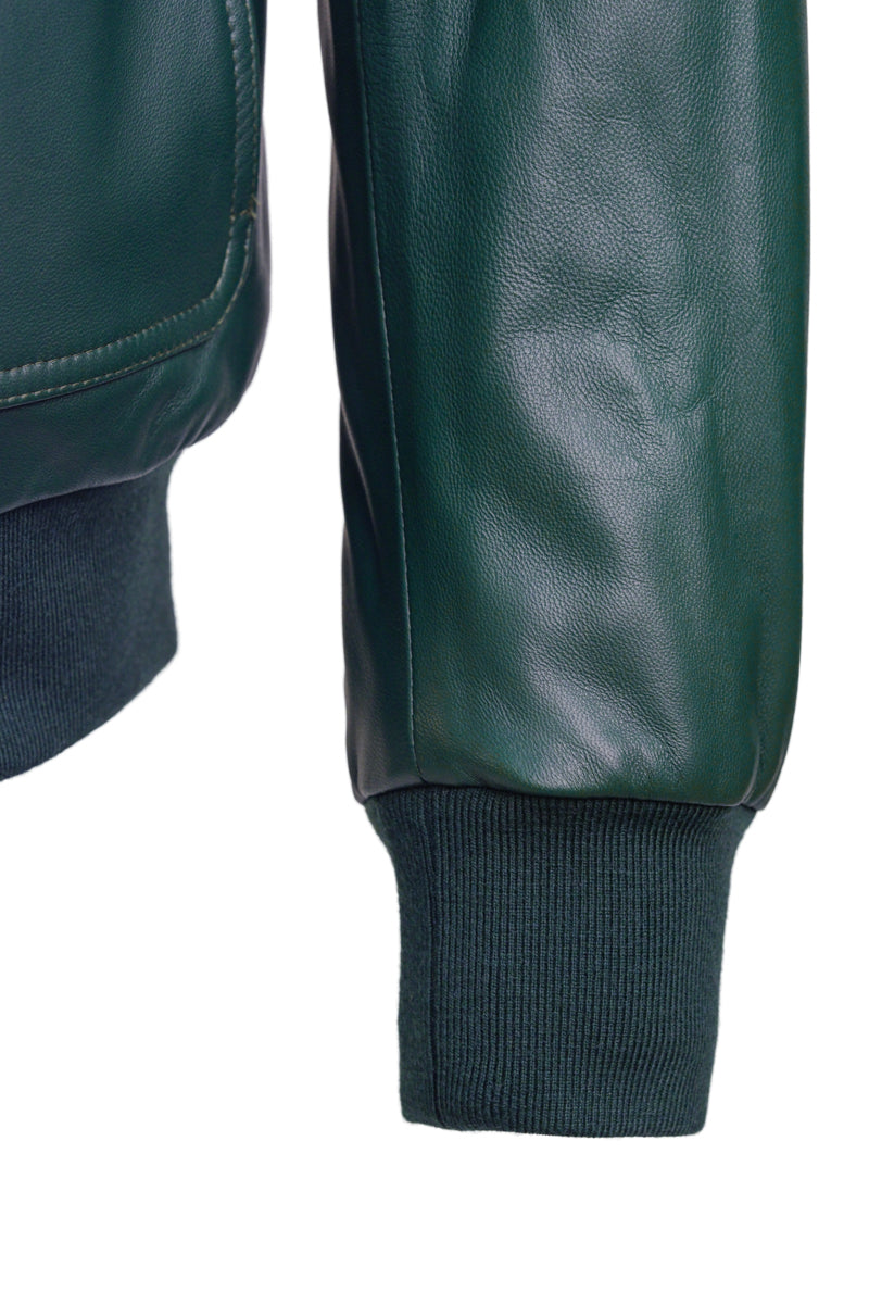 Kired by Kiton INN Lambskin-Virgin Wool Bomber