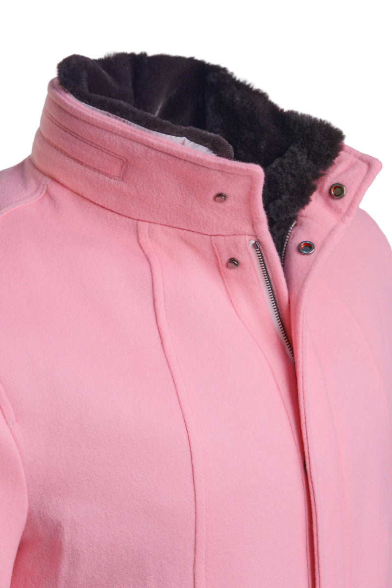 Kired by Kiton KONE Cashmere-Mink Fur Overcoat